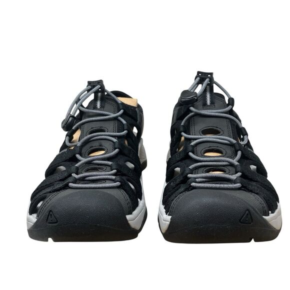 Keen Hiking Sandals‎ Womens 8 Astoria Black Gray Closed Toe Water Shoes - Picture 2 of 10